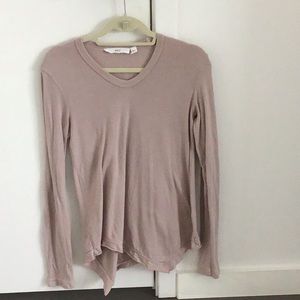 Wilt long sleeve light purple shirt